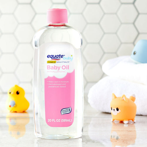 Equate Baby Hypoallergenic Baby Oil, 20 fl oz EasyOptionXY LLC