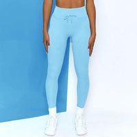 Ribbed High-Waisted Yoga Pants | Soft, Breathable Fitness Leggings