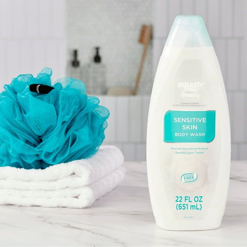Equate Sensitive Skin Body Wash, 22 fl oz, 2 Pack EasyOptionXY LLC