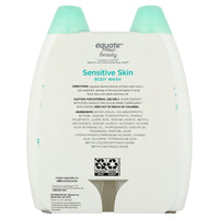 Equate Sensitive Skin Body Wash, 22 fl oz, 2 Pack EasyOptionXY LLC