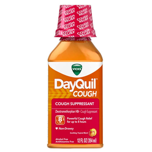 Vicks Cough Suppressant, Soothing Tropical Blend 12 Oz