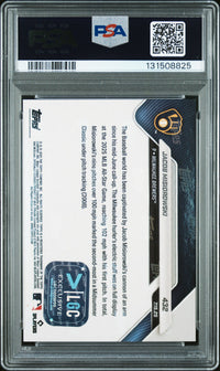 Graded 2025 Topps Now Jacob Misiorowski #432 Orange Foil /25 Rookie RC Baseball Card PSA 10 Auto Grade Gem Mint