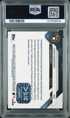 Graded 2025 Topps Now Jacob Misiorowski #402 Red Foil /5 Rookie RC Baseball Card PSA 9 Auto Grade Mint