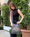 Kathmandu Collection Butterfly Design Hobo Bag Jupiter Gear