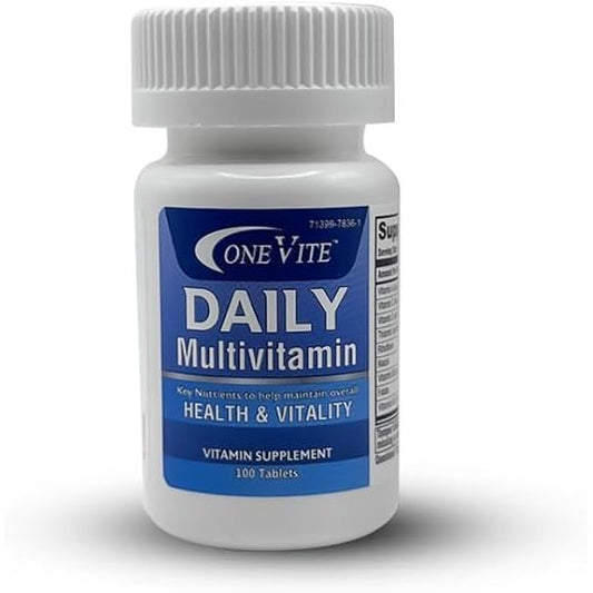 Onevite Daily Multivitamin Tablets (100 Count)
