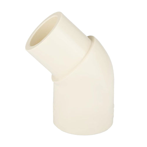 3/4" CPVC CTS 45° Street Elbow (Spigot x Socket)
