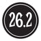 Black / 26.2 Mile