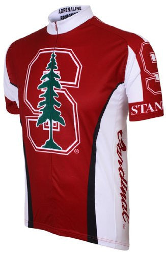 Stanford University Cardinal Men's Cycling Jersey (S, M, L, XL, 2XL)