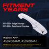 Exterior Door Handle Chrome Replacement for Dodge Durango (2011-2024) / Jeep Grand Cherokee (2011-2024) OE Part # 4589884AM, 4589884AE | Front Right Passenger Side w/o Keyhole