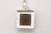 Designer Ross Simons Large Smoky Topaz Single Diamond Sterling Silver Necklace