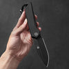 The Sentinel Folding Knife Giftset (black stonewashed blade+black G10 handle)
