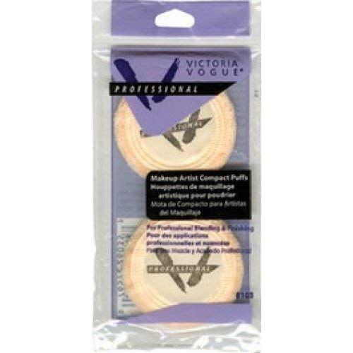 Victoria Vogue Makeup Artist Compact Puffs #103 2 Pc
