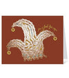 Skeese Greets Jester "I'm a fool for you" Greeting Card (Blank Inside)