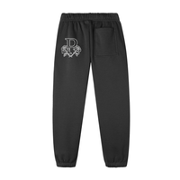 Phantom Rose Drawstring Fleece Sweatpants