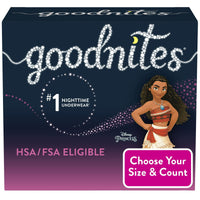 Goodnites Girls' Nighttime Bedwetting Underwear Size S/M, 44 Count EasyOptionXY LLC