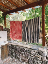 Zebra Cotton Linen Towel