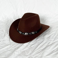 The Outlaw Western Cowboy Hat - Classic Bell Shaped Design, Durable and Stylish for All Seasons