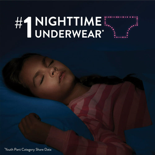 Goodnites Girls' Nighttime Bedwetting Underwear Size XS, 44 Count EasyOptionXY LLC