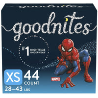 Goodnites Boys' Nighttime Bedwetting Underwear Size XS, 44 Count EasyOptionXY LLC