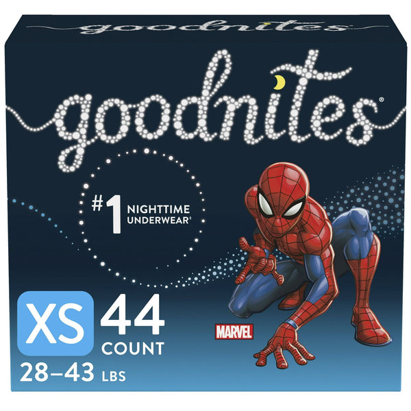 Goodnites Boys' Nighttime Bedwetting Underwear Size XS, 44 Count EasyOptionXY LLC