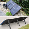 ACOPower 120W Portable Solar Panel Foldable Suitcase With Integrated Output Box