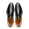 43-594-BLK MARCO Ostrich Quill Chukka Boot, Black