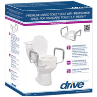 Toilet Seat Riser Eq  W/Removarm