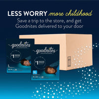 Goodnites Boys' Nighttime Bedwetting Underwear Size XL, 9 Count EasyOptionXY LLC