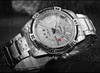 Men's  Luxury Stainless steal Waterproof Watch With Day And Date Display Unique Design Perfect Gift In Modern Metal Men  Wrist Watch Design