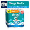 Angel Soft Toilet Paper with Fresh Linen Scented Tube, 48 Mega Rolls EasyOptionXY LLC