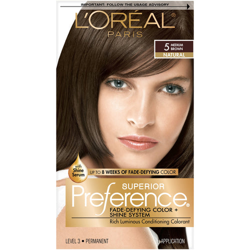 Superior Preference L'Oreal Paris Medium Brown #5 Natural Hair Color 1