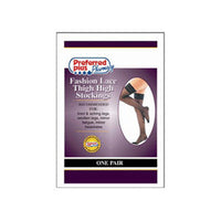 Scott Specialties Loving Comfort Thigh High Stockings Moderate Beige Large 1 Pair