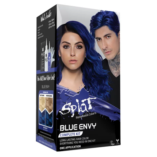 Splat Hair Color, Blue Envy, Complete Kit