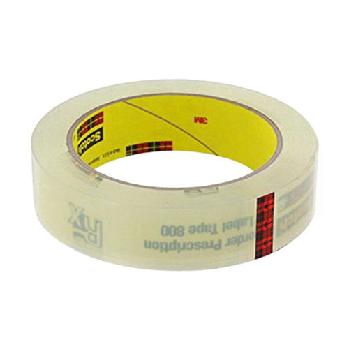 Scotch Prescription Label Tape 1 In X 72 Yd Boxed