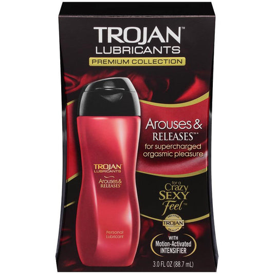 Trojan Arouses & Releases Personal Lubricant, 3 Oz