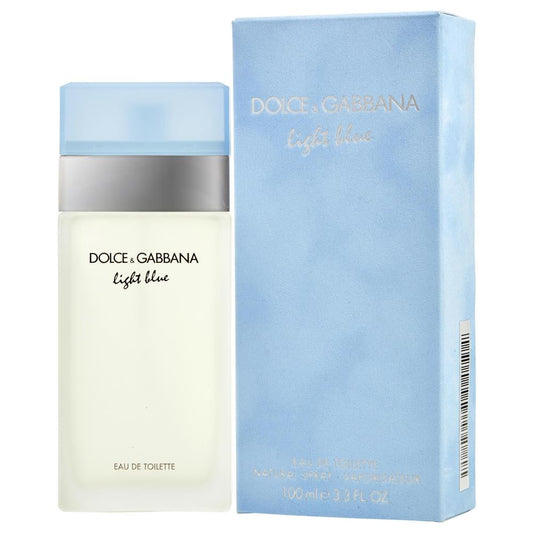 Dolce &amp; Gabbana Light Blue Eau De Toilette – Classic Mediterranean Scent (3.4 oz)