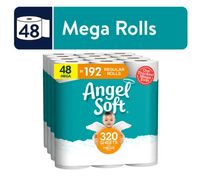 Angel Soft Toilet Paper, 48 Mega Rolls EasyOptionXY LLC