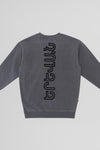 Yerevan Oversized Sweatshirt Dress - Vintage Gray