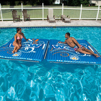 WOW Sports Floating Water Mat For The Pool and Lake - 6X6 Ft. (14-2080) Jupiter Gear
