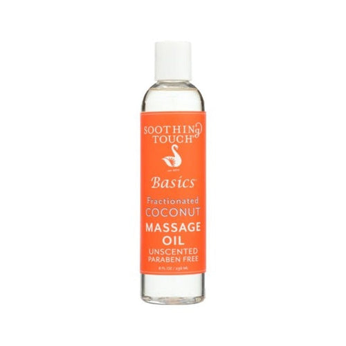 Soothing Touch Fractionated Coconut Massage Oil 8oz