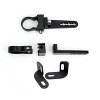 Aux Light Mounting Bracket, Fork Mount Clamps Harley Sportster FXR Dyna 6"-8" Space
