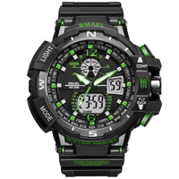 Modern Sport Watch For Men and Woman With LED Digital Quartz Display Men's Top Brand Luxury Digital-watch Relogio Masculino In Army Military Popular Design Waterproof 50M