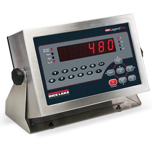 Ricelake 480 Plus Legend Configurable Digital Weight Indicator, NTEP 115 VAC
