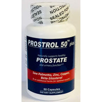 Prostrol 50 Plus Prostate Supplement With Saw Palmetto, Zinc, Copper, Beta-Sitosterol, Lycopene And 5 Additional Ingredients For Optimal Prostate Support