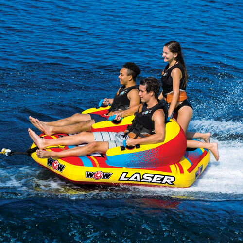 WOW Sports Laser 3-Person Towable Jupiter Gear