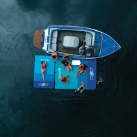 WOW Sports 8'x5'x6" Drop Stitch Vacation Station Dock Jupiter Gear