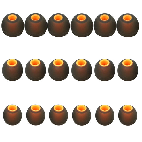 MMYQXI Earbud Replacement Tips Silicone Earbud Tips Earbud Covers Fit for in-Ear Headphones (Inner Hole 3.8mm -5.1mm) Earbud Rubber Tips Ear Tips9 Pairs S/M/L