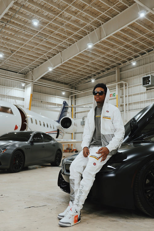 Happy Pockets Jogger (White) Fly Supply Co