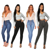Cowgirl Chic High Waisted Skinny Jeans - Stylish and Comfortable Denim Jeans for Women