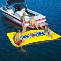 WOW Sports Floating Pool and Lake Water Walkway and Lounge - Green (12-2060)